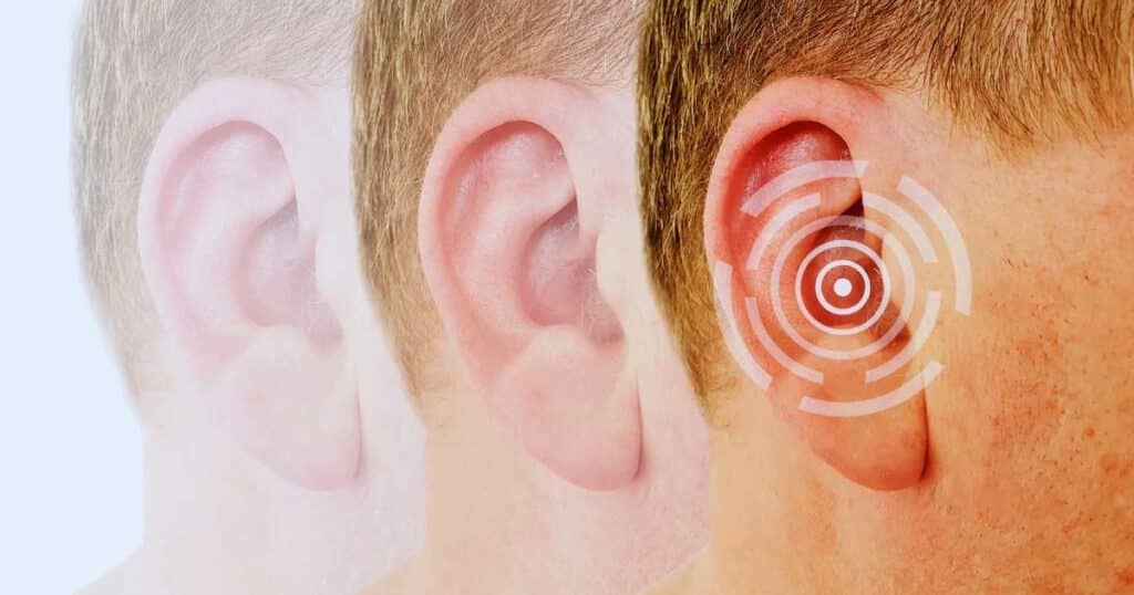 image showing sudden hearing loss and tinnitus research